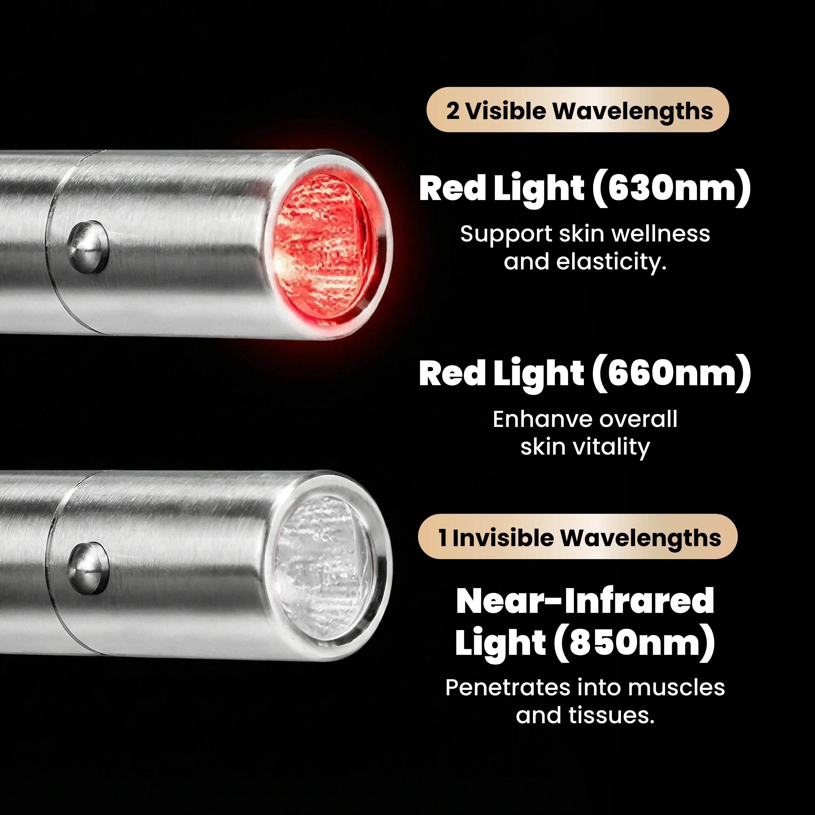 Moriqo Red Light Therapy Wand – Targeted Pain Relief & Recovery