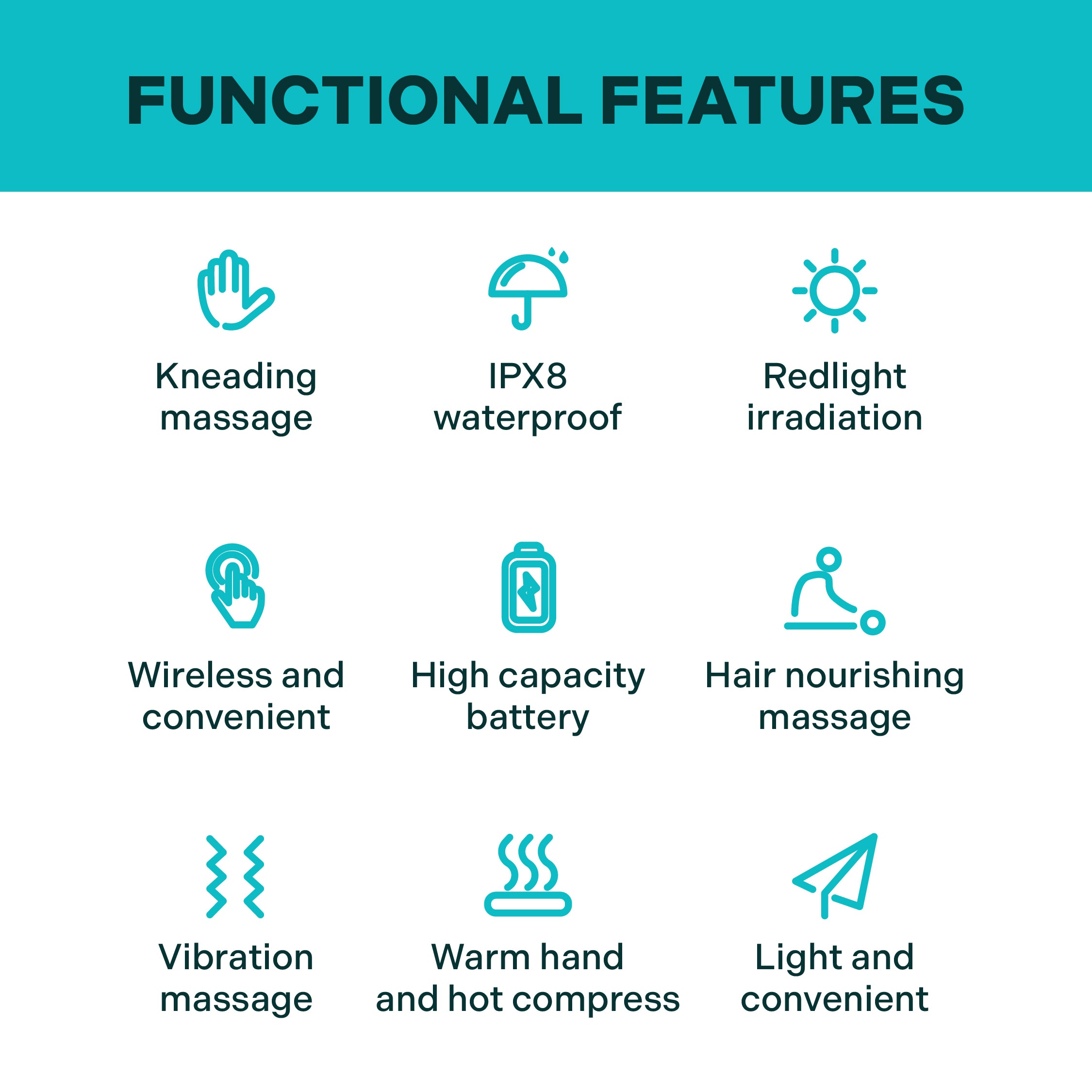Moriqo Soothe Electric Scalp Massager