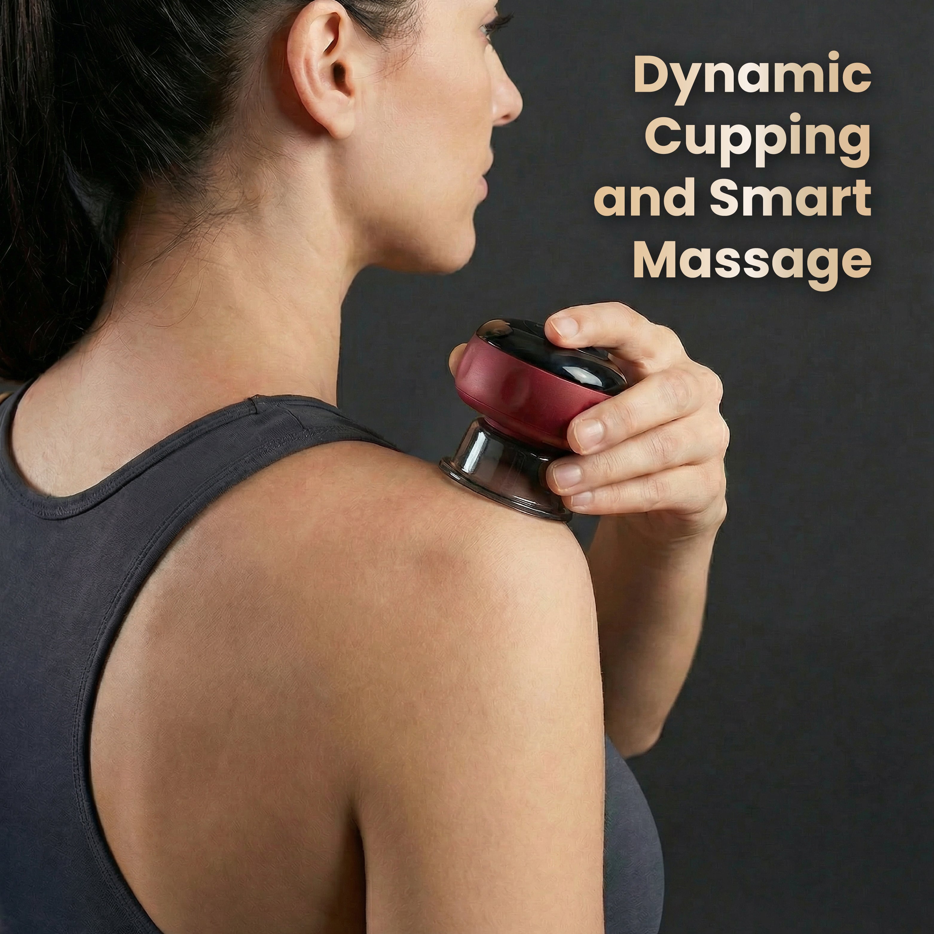 Moriqo Smart Cupping Massager – Red Light Therapy & Heat