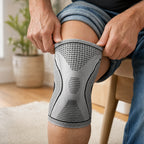 How to put on the knee sleeve