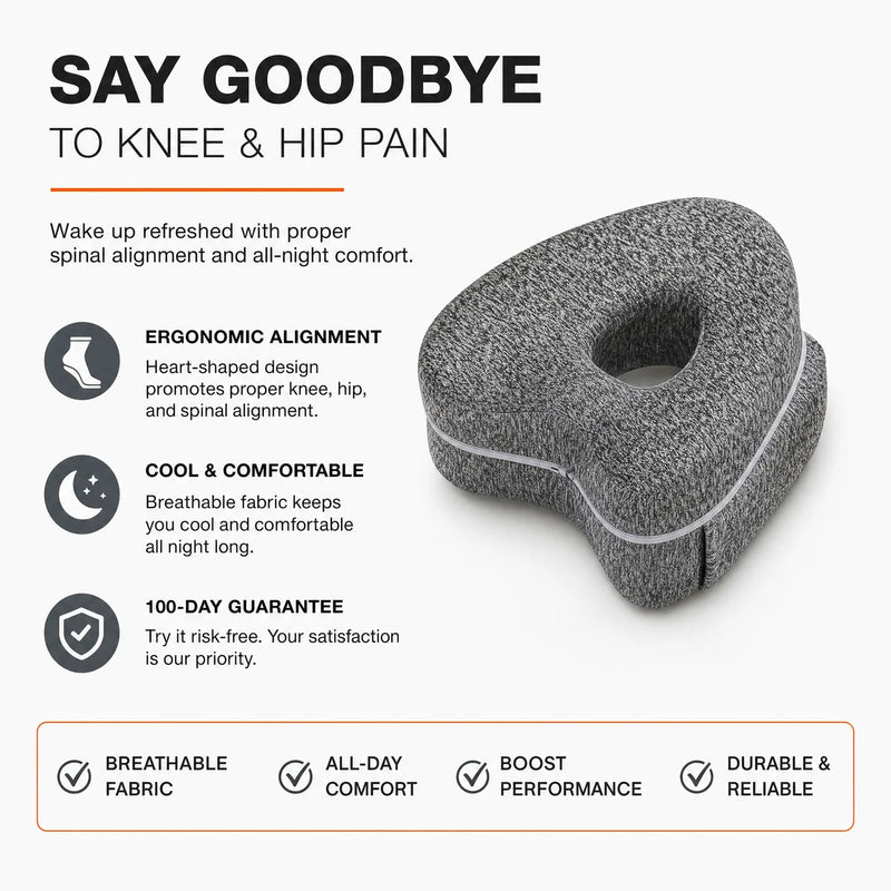 Moriqo Knee Pillow for Side Sleepers