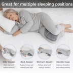 Moriqo Knee Pillow for Side Sleepers