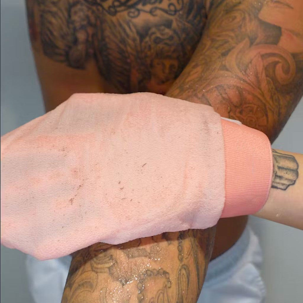 Moriqo Exfoliating Glove – Dead Skin Remover Body Scrub