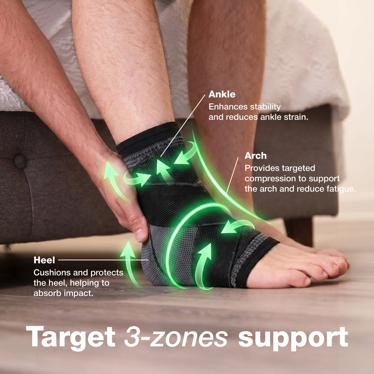 Insoles Just Cushion the Floor. This Lifts the Arch.