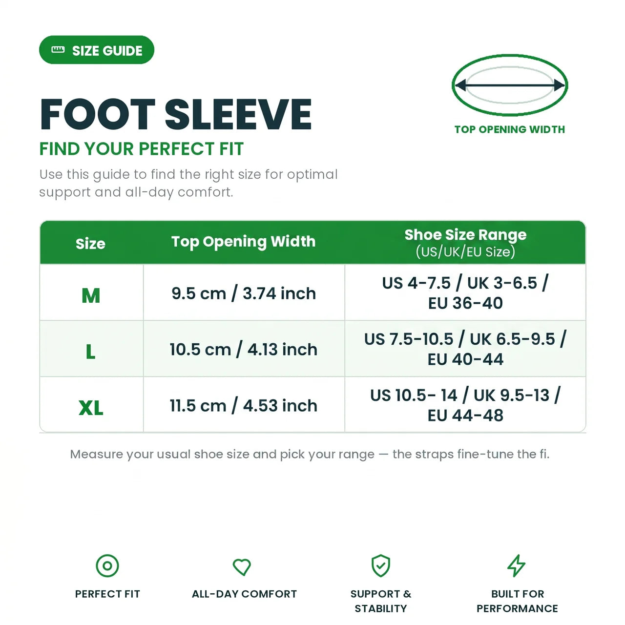 Moriqo Foot Sleeve
