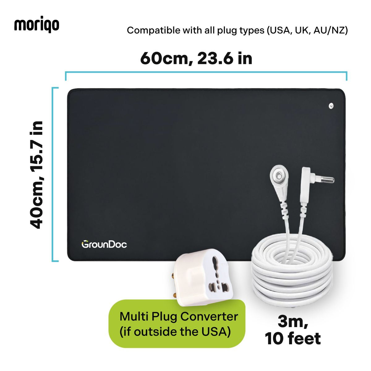 Moriqo Grounding Mat – Earthing Mat for Sleep & Recovery