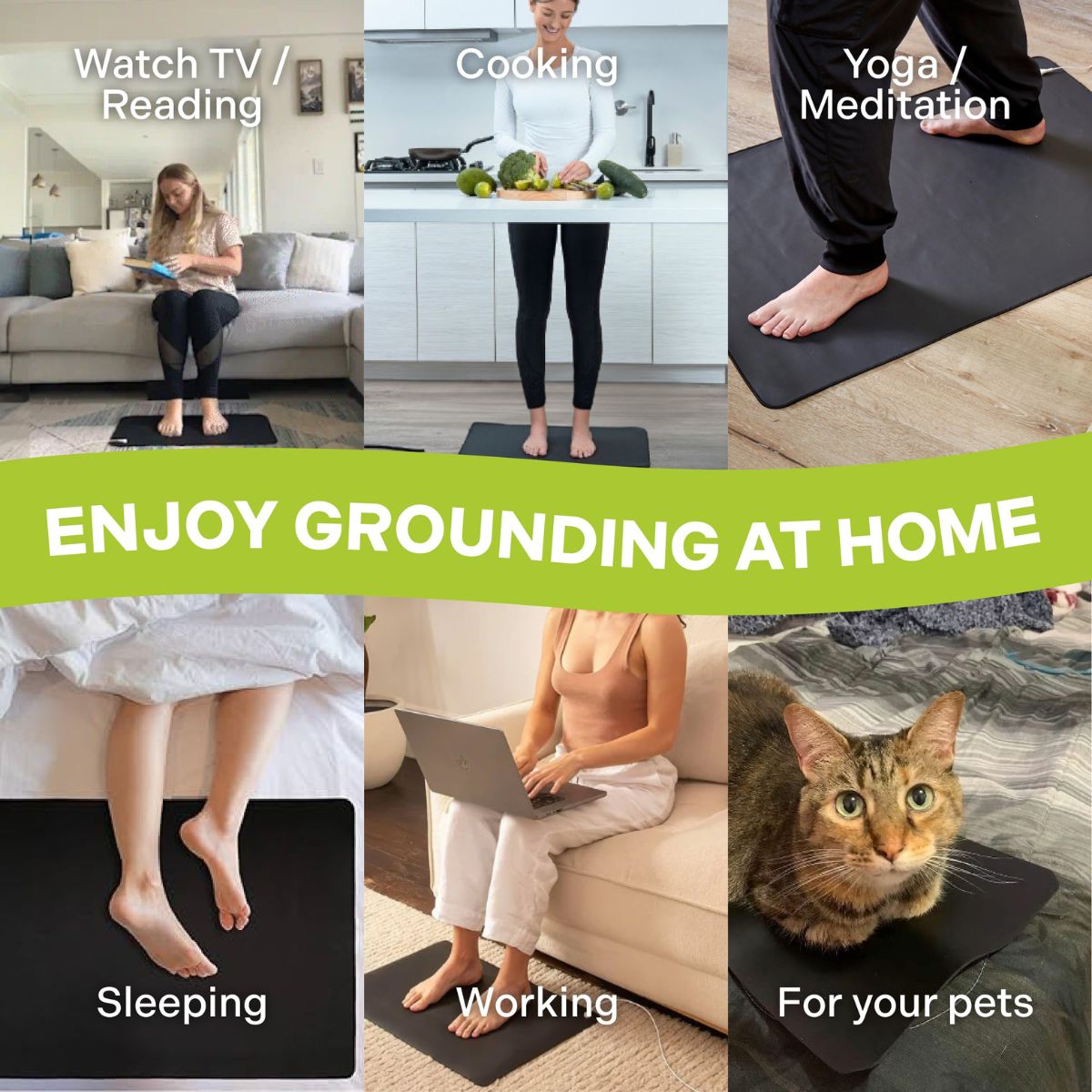 Moriqo Grounding Mat – Earthing Mat for Sleep & Recovery