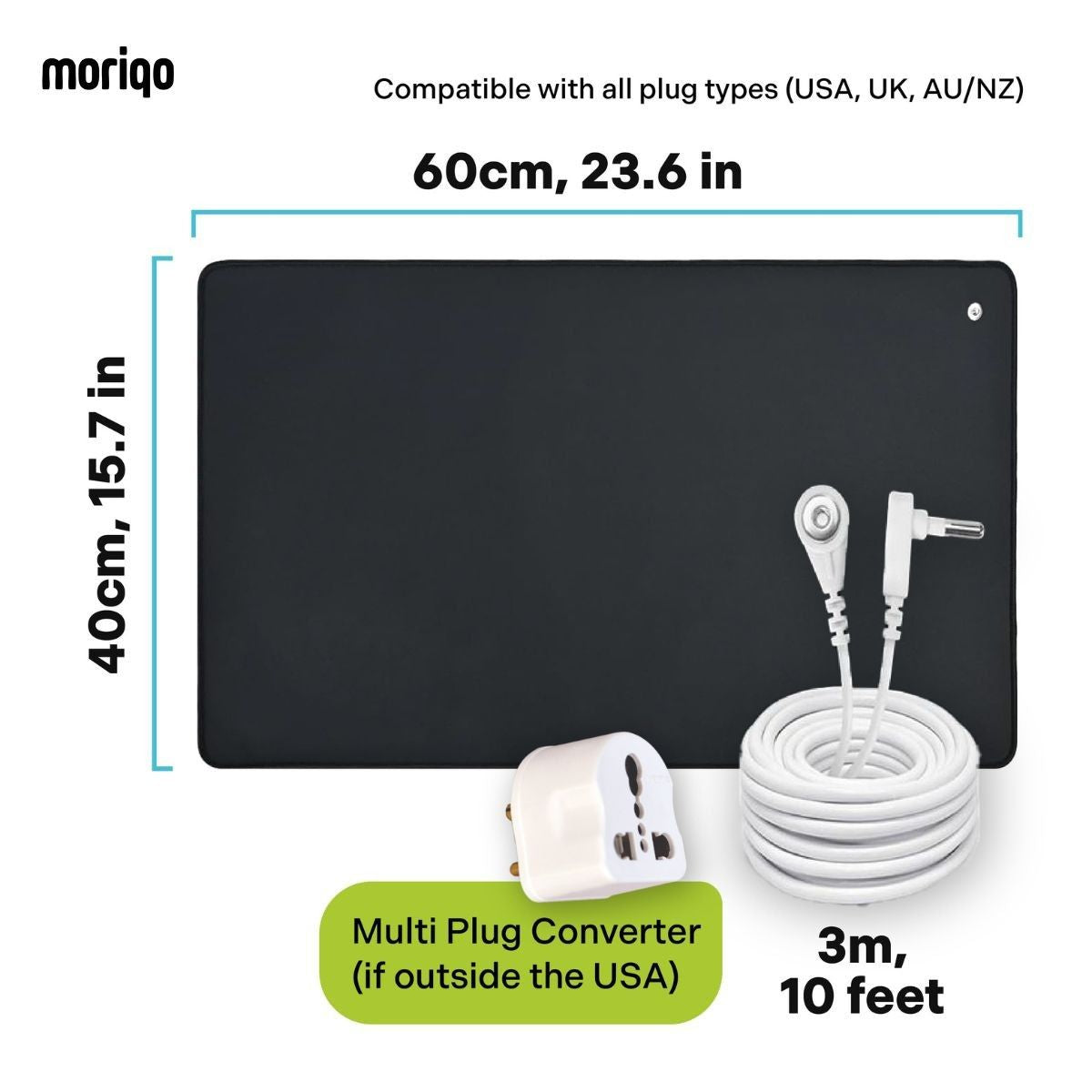 Moriqo Grounding Mat – Earthing Mat for Sleep & Recovery