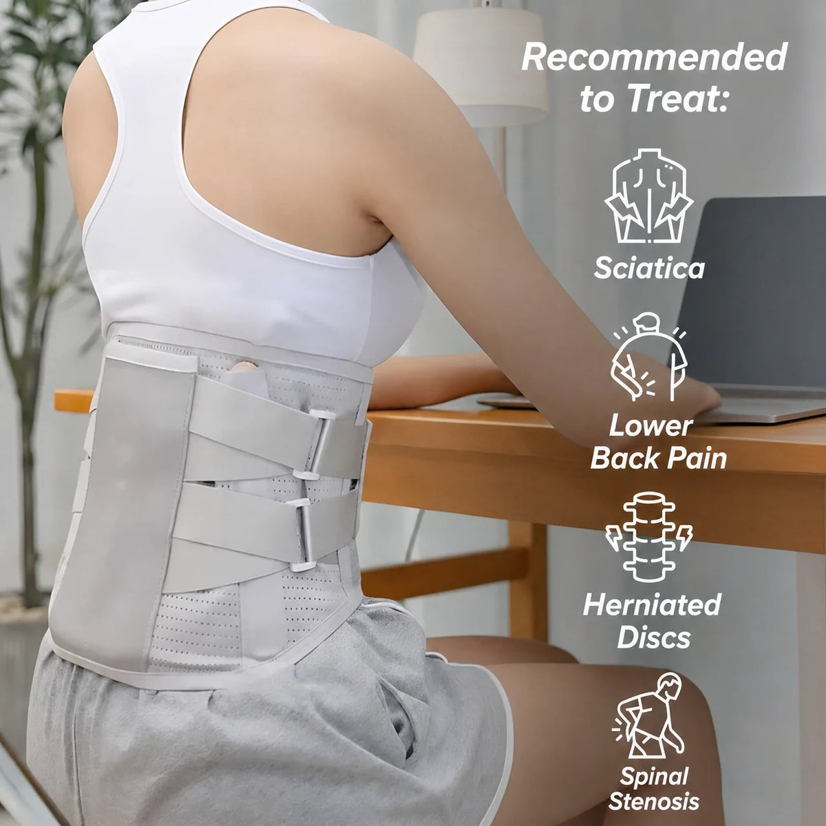 Moriqo Back Brace for Lower Back Pain