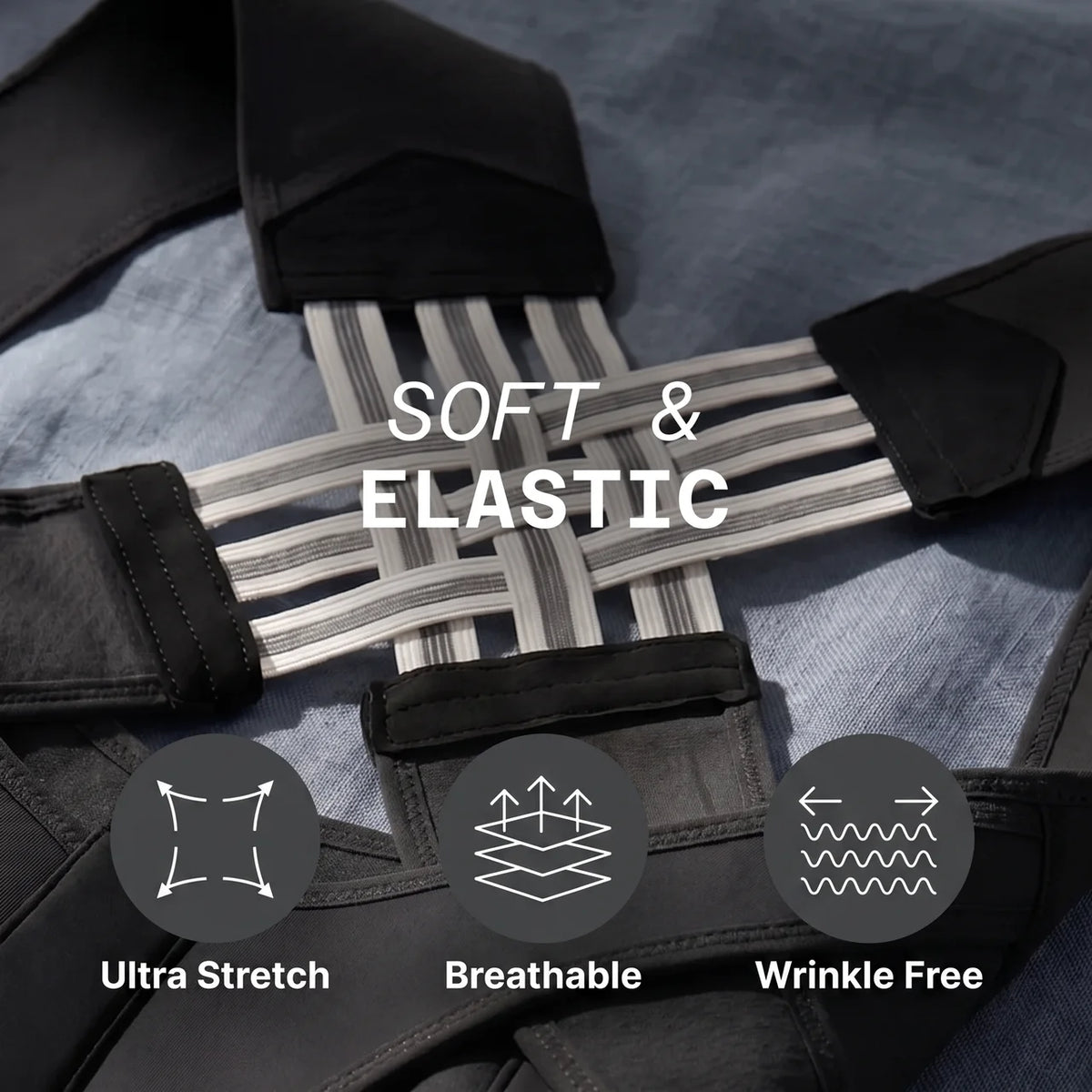 Moriqo Posture Corrector – Adjustable Back & Shoulder Support