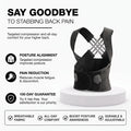 Moriqo Posture Corrector – Adjustable Back & Shoulder Support