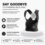 Moriqo Posture Corrector – Adjustable Back & Shoulder Support