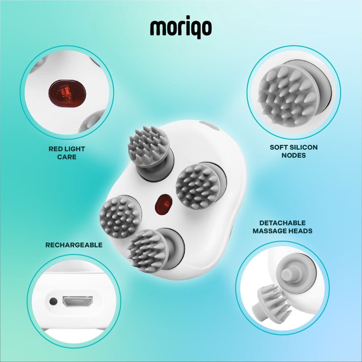 Moriqo Soothe Electric Scalp Massager