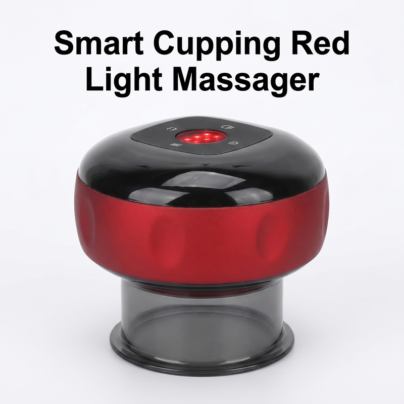 Moriqo Smart Cupping Massager – Red Light Therapy & Heat